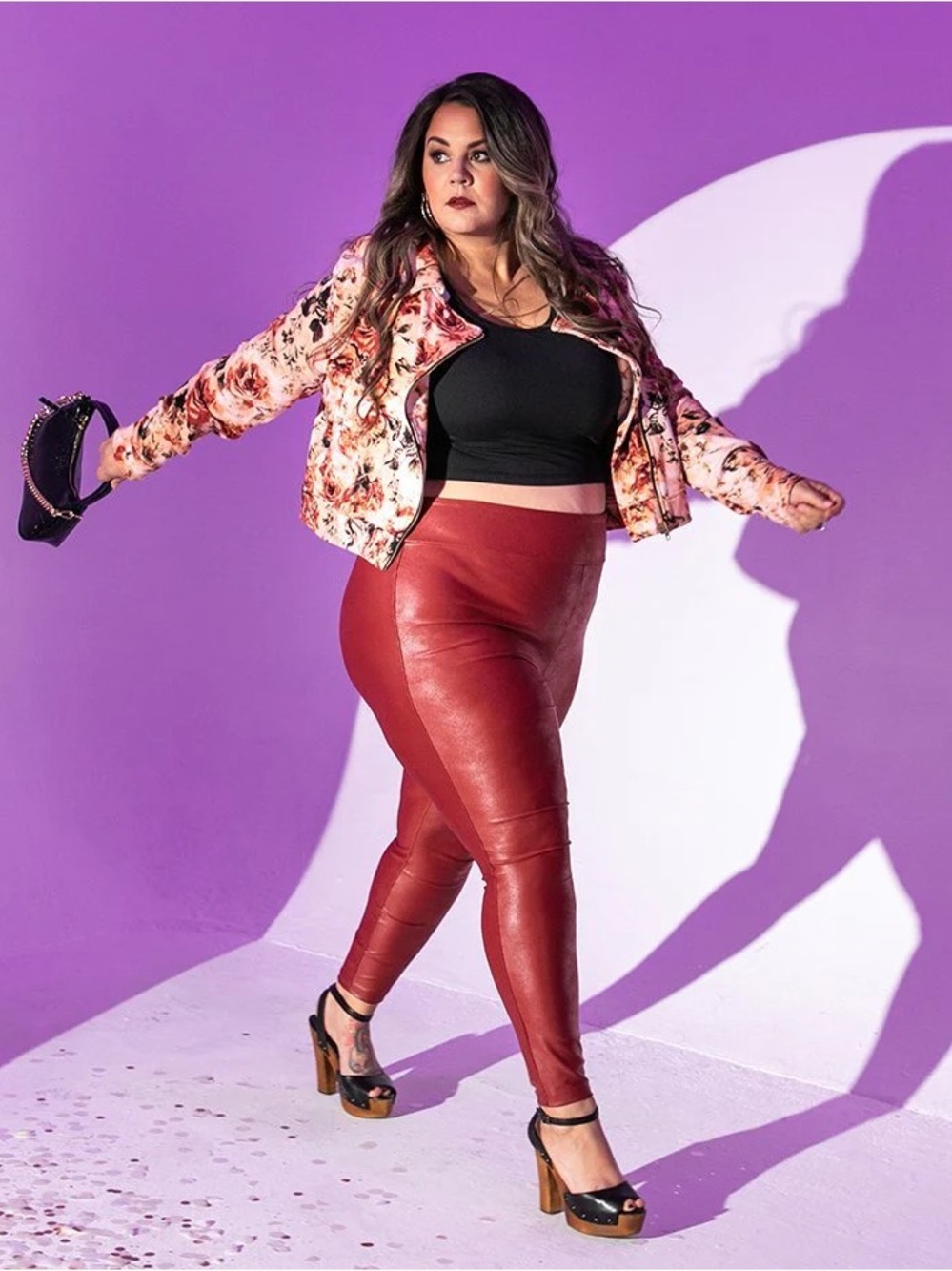 LuLaRoe Luxe Faux Leather GREEN Leggings